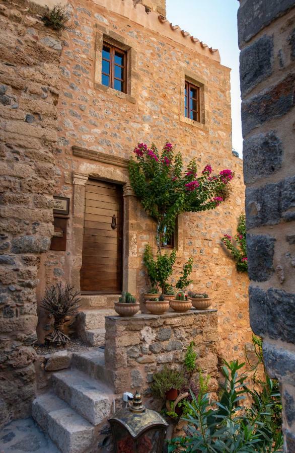 Villa Casa Felicia-The Castle Mansion Monemvasía Esterno foto